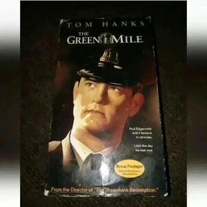 5/$25 The Green Mile VHS W/ Bonus Footage 1999